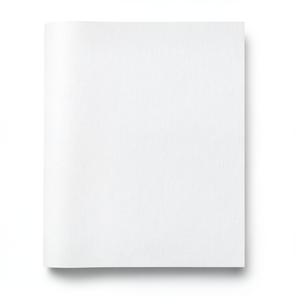 German Wallpaper 10m x 0.53m White Color, Model 10212-31