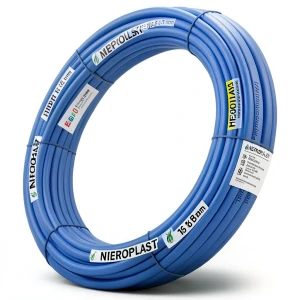 HDPE Pipes PE 100 Pressure 16 Bar Diameter 63 mm Thickness 5.8 mm Blue | NEPROPLAST