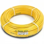أنابيب HDPE نيبروبلاست PE 100 ضغط 12.5 بار قطر خارجي 40 مم سمك 3 مم لون أصفر 