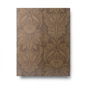 German Wallpaper 10m x 0.53m Brown Color, Model 517613