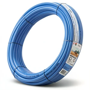 HDPE Pipes PE 100 Pressure 16 Bar Diameter 90 mm Thickness 8.2 mm Blue | NEPROPLAST