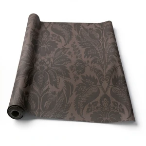German Wall Decoration Wallpaper 10m x 0.53m Dark Brown, Model 517620