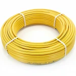 أنابيب HDPE نيبروبلاست PE 100 ضغط 12.5 بار قطر خارجي 50 مم سمك 3.7 مم لون أصفر 