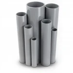 UPVC Pipes Modern Technology  Size   5 inch Thickness 3.88 mm Gray Colour