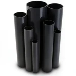 مواسير UPVC ضغط 13.8 بار مقاس ½ 1 إنش سمك 2.29 مم لون أسود