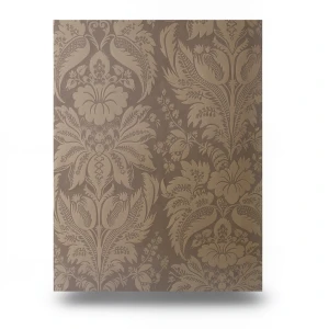 German Wallpaper 10m x 0.53m Brown Color, Model 517613
