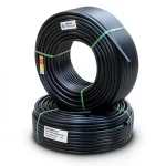 أنابيب HDPE PE 80 ضغط 8 بار قطر خارجي 25 مم سمك 1.8 مم لون أسود | نيبروبلاست