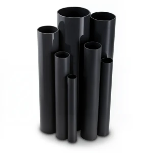 UPVC Pipes 13.8 Bar Pressure ¾ inch Size 1.52 mm Thickness Black