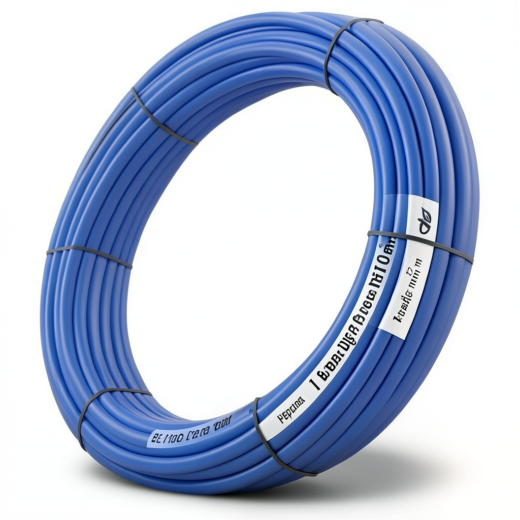 Neproplast HDPE Pipes PE 100 Pressure 10 Bar Outside Diameter 25 mm Thickness 1.8 mm Blue | NEPROPLAST