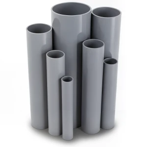 UPVC Pipes Nominal Pressure 13.8 Bar Size 1 inch Thickness 1.6 mm Gray