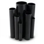 UPVC Pipes Nominal Pressure 17.2 Bar Size 1 ¼ inch Thickness 2.49 mm Black