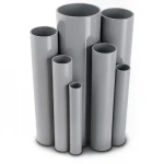 مواسير UPVC ضغط 13.8 بار مقاس ¼ 1 إنش سمك 2.01 مم لون رمادي