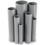 UPVC Pipes Nominal Pressure 17.2 Bar Size 1 ½ inch Thickness 2.84 mm Gray