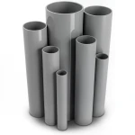 UPVC Pipes Nominal Pressure 13.8 Bar Size 1 ½ inch Thickness 2.29 mm Gray