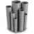 مواسير UPVC ضغط 13.8 بار مقاس ½ 1 إنش سمك 2.29 مم لون رمادي - Image 1