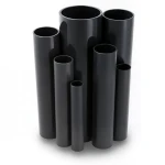 UPVC Pipes Nominal Pressure 17.2 Bar Size 1 ½ inch Thickness 2.84 mm Black