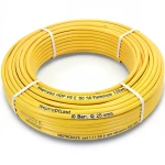 أنابيب HDPE نيبروبلاست PE 100 ضغط 10 بار قطر 25 مم سمك 1.8 مم لون أصفر | نيبروبلاست