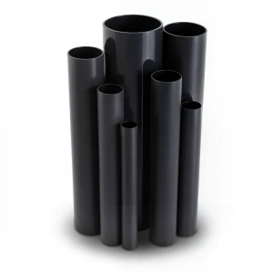 مواسير UPVC مقاس ¾ إنش سمك 1.57 مم ضغط 17.2 بار لون أسود