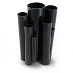 UPVC Pipes 1 Inch Size 17.2 Bar Pressure 1.96 mm Thickness Black