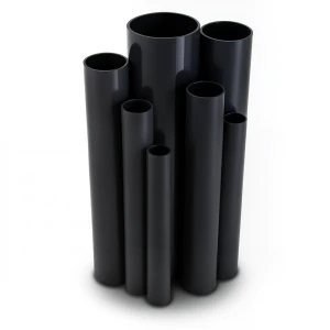 مواسير UPVC ضغط اسمي 8.6 بار مقاس 2 إنش سمك 1.85 مم لون اسود