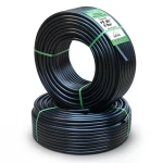 أنابيب HDPE PE 80 ضغط 8 بار قطر 32 مم سمك 1.9 مم لون أسود | نيبروبلاست
