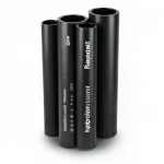 مواسير HDPE نيبروبلاست  PE 100 ضغط 6 بار قطر خارجي 355 مم سمك 12.9 مم لون اسود