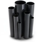 مواسير UPVC ضغط اسمي 17.2 بار مقاس ¼ 1 إنش سمك 2.49 مم لون أسود
