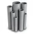 مواسير UPVC ضغط 17.2 بار مقاس ½ 1 إنش سمك 2.84 مم لون رمادي - Image 1