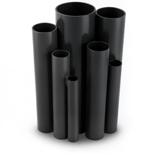 UPVC Pipes Nominal Pressure 17.2 Bar Size 1 ½ inch Thickness 2.84 mm Black