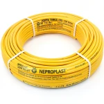 أنابيب HDPE PE 100 ضغط 16 بار قطر خارجي 50 مم سمك 4.6 مم لون أصفر | نيبروبلاست