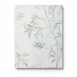 German wallpaper, light gray color, Leaf-patterned design, size 10 x 0.53 meters, model 10388-38