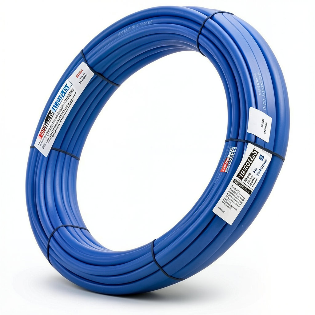 أنابيب HDPE PE 100 ضغط 10 بار قطر خارجي 32 مم سمك 1.9 مم لون أزرق | نيبروبلاست