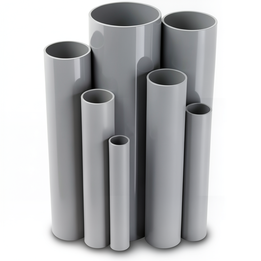 UPVC Pipes ¾ inch Thickness 1.52 mm Pressure 13.8 Bar Gray