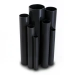 مواسير UPVC ضغط 13.8 بار مقاس ¾ إنش سمك 1.52 مم لون أسود