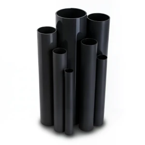 مواسير UPVC ضغط 13.8 بار مقاس ¾ إنش سمك 1.52 مم لون أسود