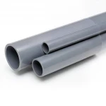 مواسير UPVC الوطني جدول 80  مقاس 1 إنش سمك 4.55 مم لون رمادي