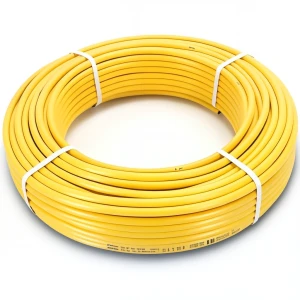 أنابيب HDPE نيبروبلاست PE 100 ضغط 16 بار قطر 90 مم سمك 8.2 مم لون أصفر | نيبروبلاست