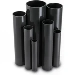 مواسير UPVC ضغط 13.8 بار مقاس ¼ 1 إنش سمك 2.01 مم لون أسود
