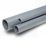 مواسير UPVC الوطني جدول 80  مقاس ½ 2 إنش سمك 7.01 مم لون رمادي