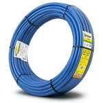 Neproplast HDPE Pipes PE 100 Pressure 12.5 Bar Outside Diameter 125 mm Thickness 9.2 mm Color Blue   