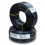 أنابيب HDPE نيبروبلاست PE 100 ضغط 12.5 بار قطر خارجي 63 مم سمك 4.7 مم لون اسود