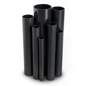 مواسير UPVC مقاس 1 إنش ضغط 17.2 بار سمك 1.96 مم لون أسود