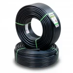 أنابيب HDPE نيبروبلاست PE 100 ضغط 12.5 بار قطر خارجي 40 مم سمك 3 مم لون اسود