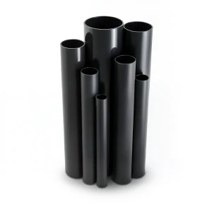 مواسير UPVC ضغط اسمي 17.2 بار مقاس ¼ 1 إنش سمك 2.49 مم لون أسود