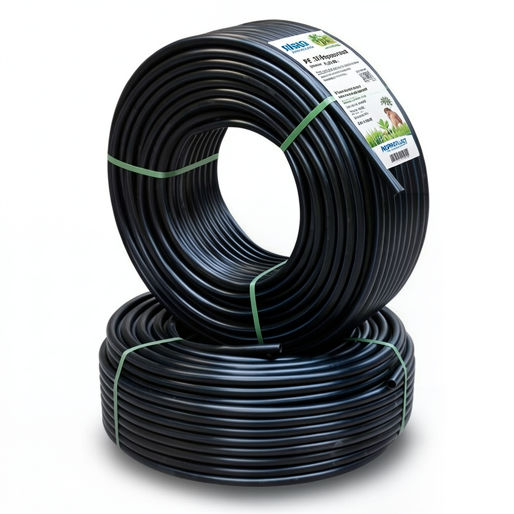 HDPE Pipes PE 100 Pressure 10 Bar Outside Diameter 40 mm Thickness 2.4 mm Black | NEPROPLAST