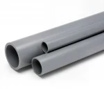 مواسير UPVC الوطني جدول 80  مقاس 5 إنش سمك 9.52 مم لون رمادي
