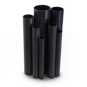 UPVC Pipes Nominal Pressure 17.2 Bar Size 1 ½ inch Thickness 2.84 mm Black