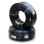 أنابيب HDPE PE 80 ضغط 8 بار قطر 40 مم سمك 2.4 مم لون أسود | نيبروبلاست