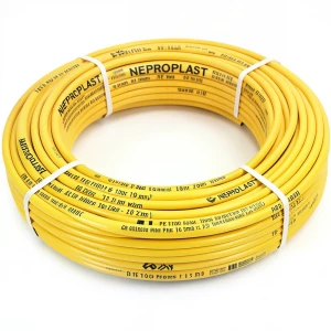 HDPE Pipes PE 100 Pressure 16 Bar Diameter 20 mm Thickness 1.9 mm Yellow | NEPROPLAST