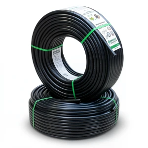 أنابيب HDPE PE 80 ضغط 8 بار قطر 32 مم سمك 1.9 مم لون أسود | نيبروبلاست